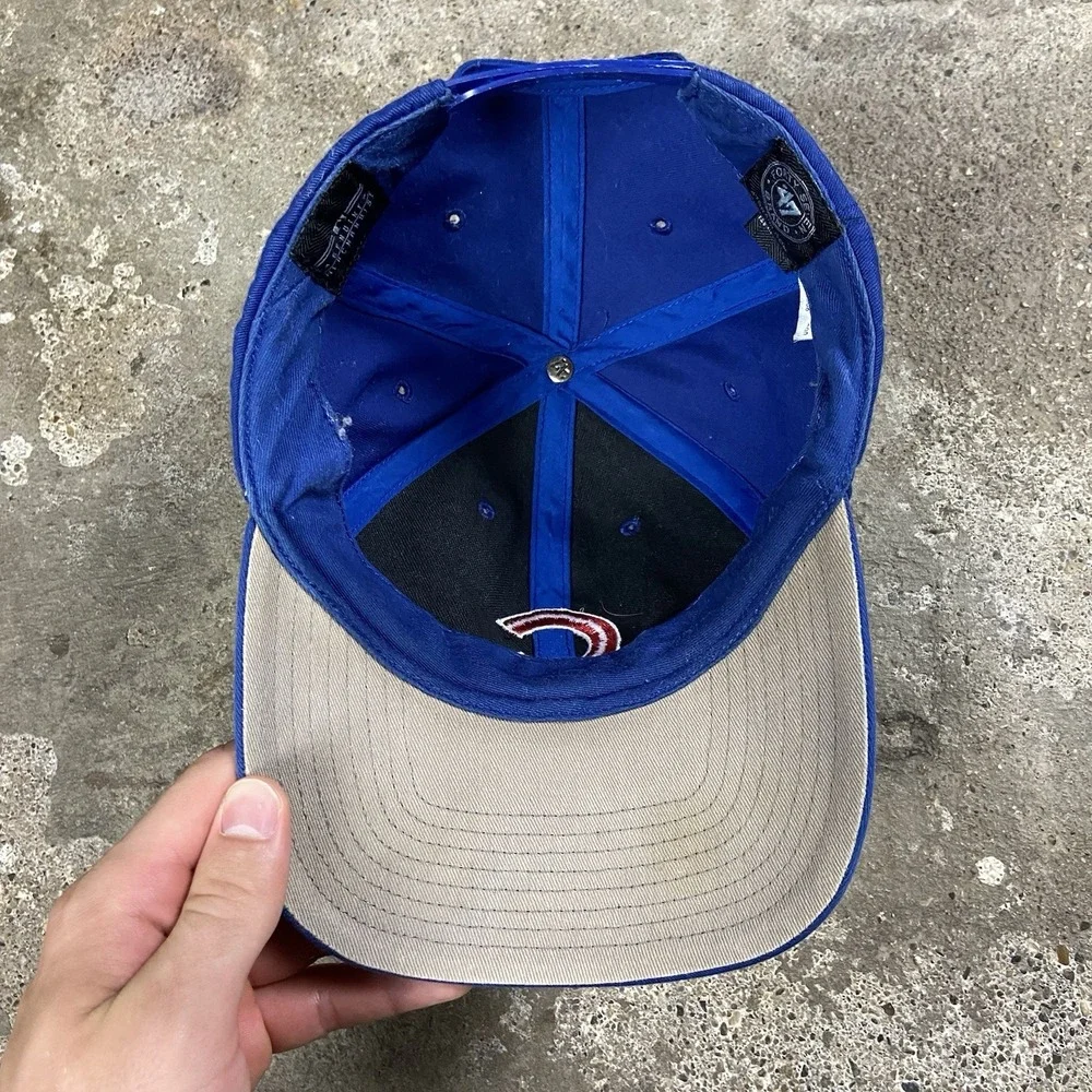 '47 Chicago Cubs Cap Youth Snap Back Adjustable Blue MLB Baseball Logo